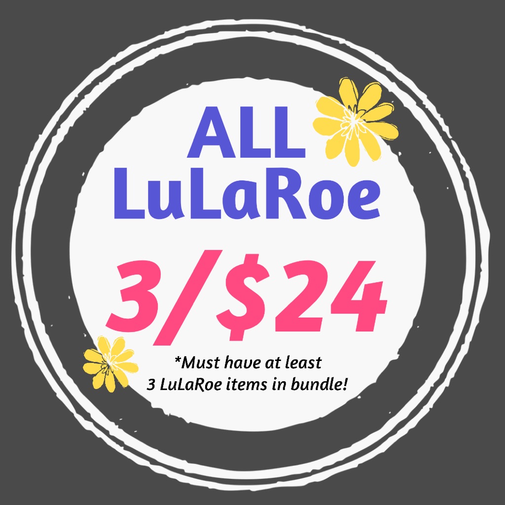 Lularoe 3/$24!!!